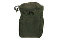 Fundtasche für Metalldetektorfunde (Farbe oliv) Frontansicht