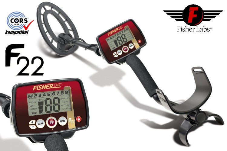 Metalldetektor Fisher F22