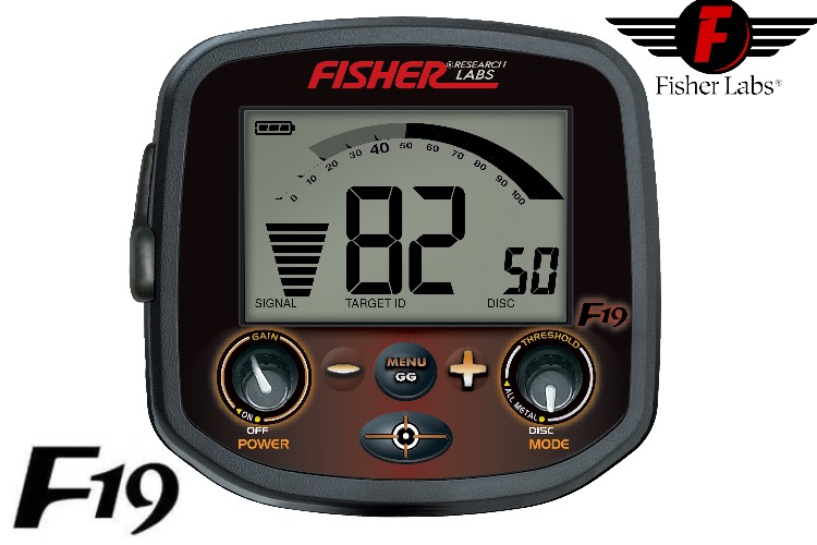 Metalldetektor Fisher F19 & Schaufel als Gratiszugabe